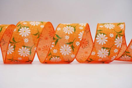 Ruban floral de printemps_KF6869GC-41-41_Orange